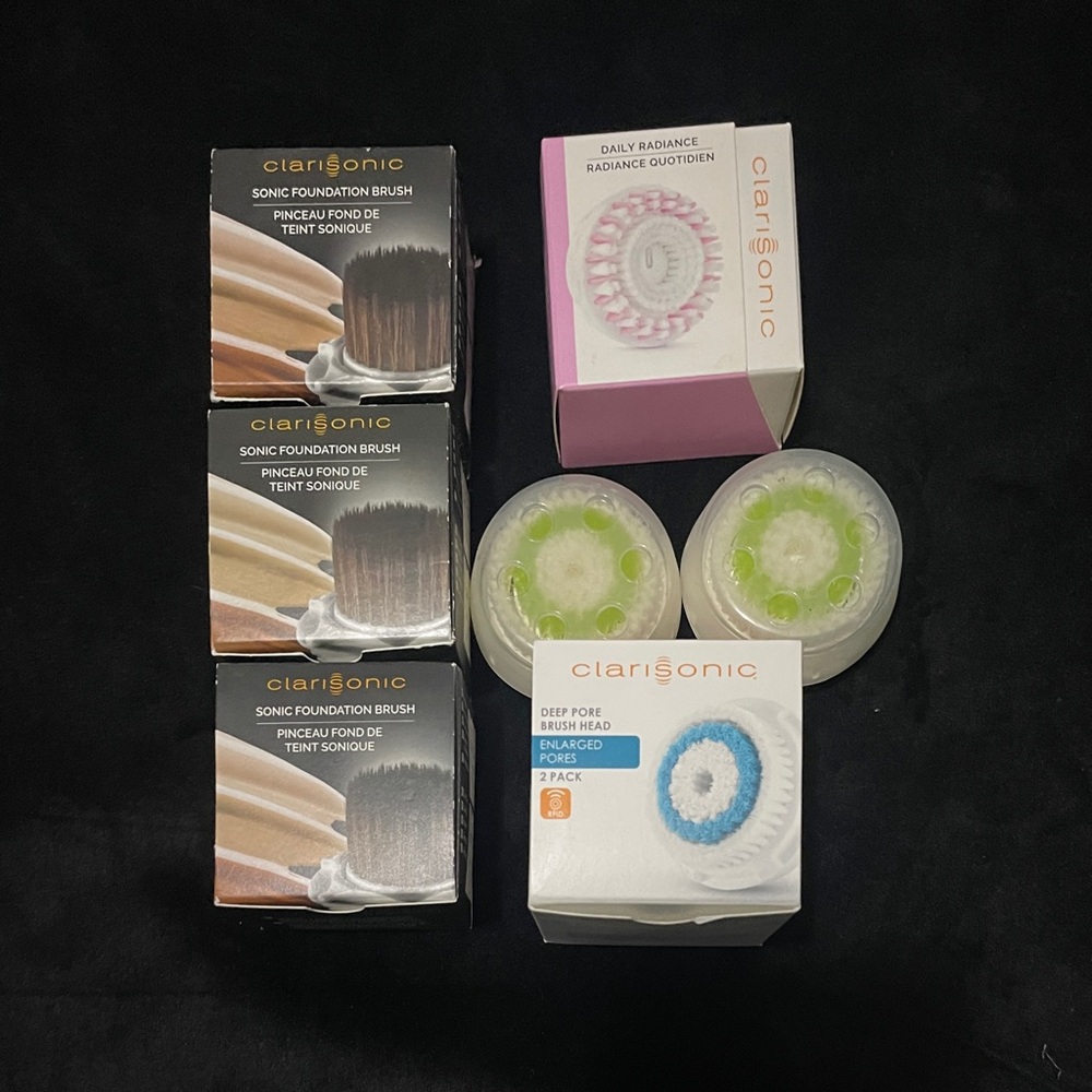 Clarisonic brush head lot